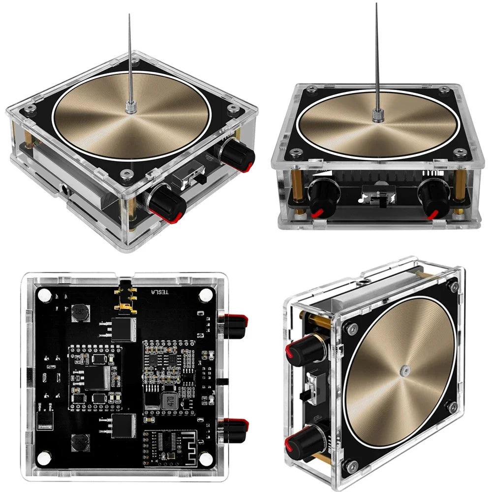 DAKA | Tesla Lightning Speaker: Finished Arc Music Box Toy, High-Power Mini Bluetooth Speaker