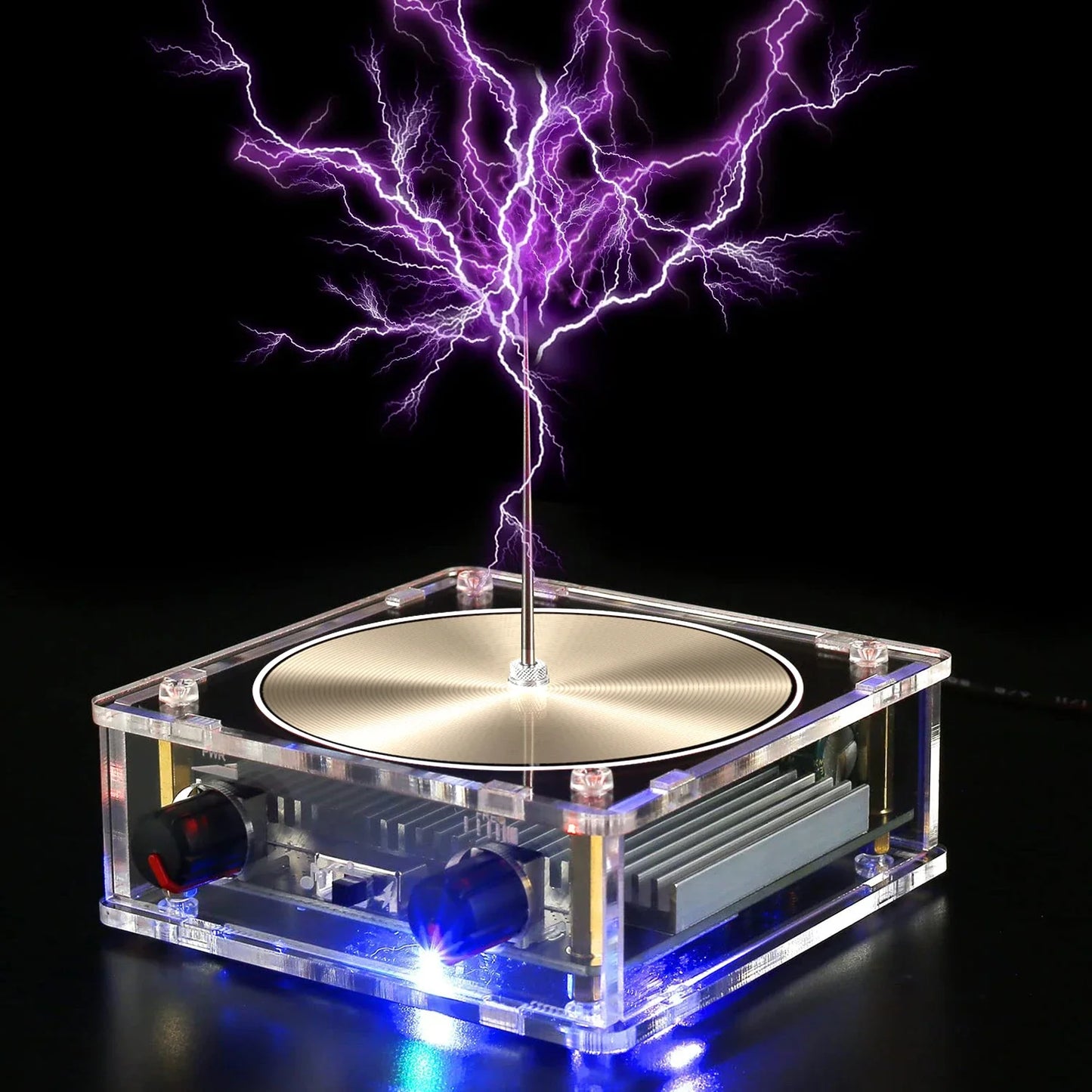 DAKA | Tesla Lightning Speaker: Finished Arc Music Box Toy, High-Power Mini Bluetooth Speaker