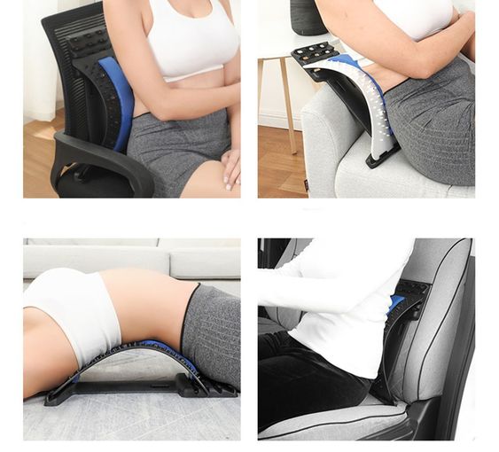 DAKA | Waist Massager Lumbar Protrusion Acupuncture Back Stretch Lumbar Spine Corrector